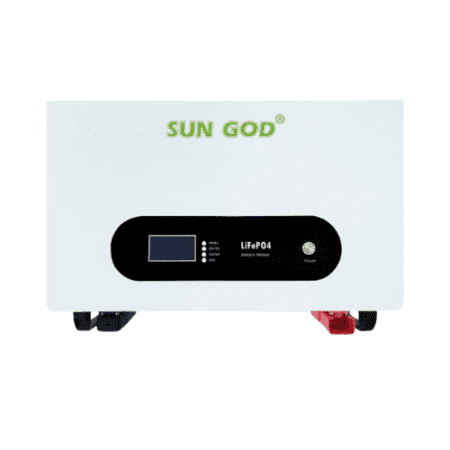 Sungod 48V 100AH 4.8 Kwh Lithium ion Battery LifeP04 Battery Pack